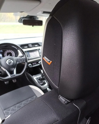 Nissan Micra cena 42499 przebieg: 62150, rok produkcji 2017 z Sieradz małe 106